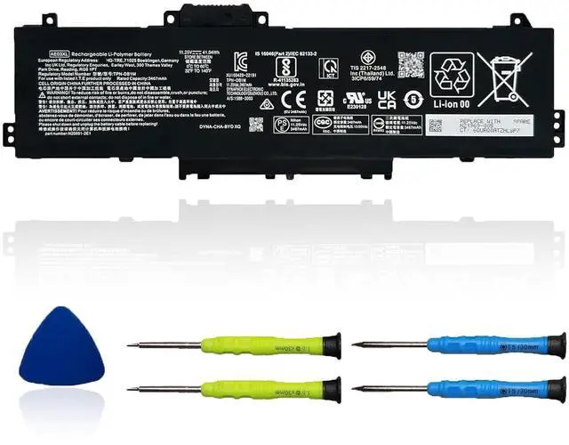 Main image of OUWEE AE03XL Laptop Battery 41.04Wh Compatible with HP 240 G10 / 245 G10 / 246 G10 / 250 G10 / 255 G10 / 256 G10 / 14-EE 14-EP 14-EM 15-FC 15-FD Series N21969-005 N2095-AC1 HSTNN-0B3E TPN-DB1N 11.25V