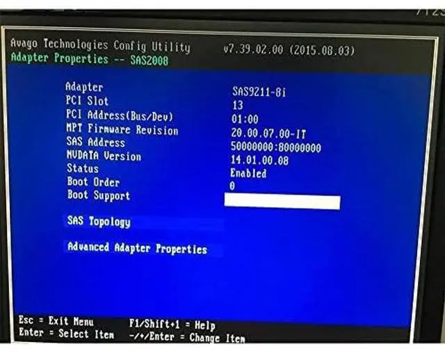 Alt view image 4 of 5 - LSI 9211-8i RAID Controller Card SATA SAS PCI E 6Gbps HBA FW :P20 IT Mode ZFS FreeNAS unRAID RAID Expander