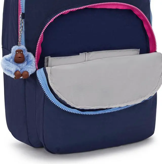 Alt view image 5 of 5 - Kipling Women's Seoul 15" Laptop Backpack, Durable, Roomy with Padded Shoulder Straps, Built-In Protective Sleeve