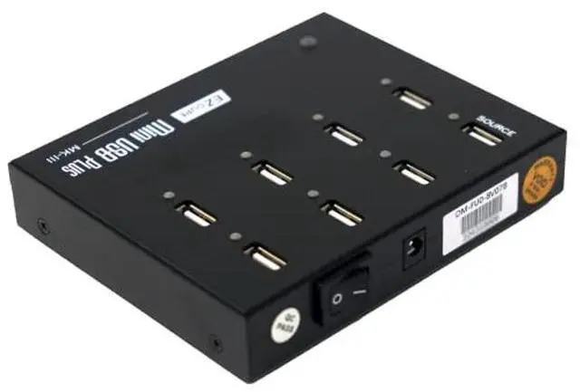 Alt view image 4 of 5 - [New Update Version] EZ DUPE 1 to 7 Mini USB Plus MK III Duplicator - Standalone USB Flash Media Thumb Drive Compact Copier (DM-FU0-8V07B)