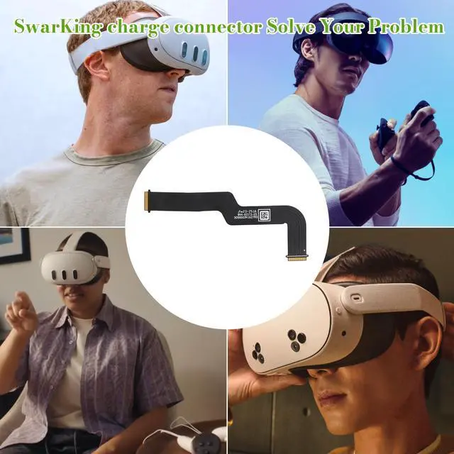 Alt view image 5 of 5 - Power Connection Flex Cable Replacement Repair Part for Meta Oculus Quest 3/3S Power Connection Flex Cable-Left