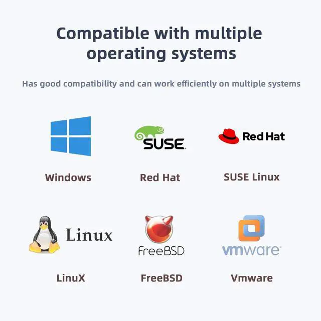 Alt view image 4 of 5 - Buacoz Quad-Port PCIe X4 Gigabit Network Card, with Intel I350-T4 RJ45 Ports LAN NIC Card Server 1000M PCI Express Ethernet Adapter Support Windows/Windows Server/Linux/Freebsd/VMware ESXi