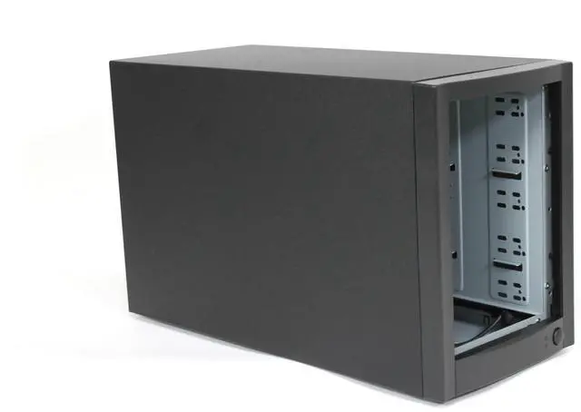 Main image of DupliM External 5-Bay Duplicator Case Enclosure Tower for DVD CD Blu-ray HDD USB - Includes UL Power Supply