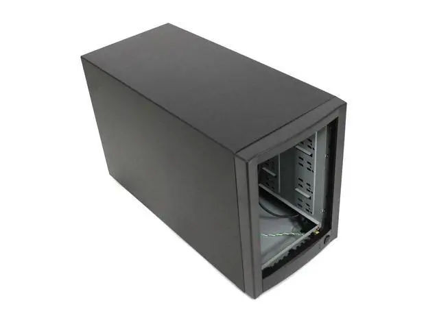 Alt view image 3 of 4 - DupliM External 5-Bay Duplicator Case Enclosure Tower for DVD CD Blu-ray HDD USB - Includes UL Power Supply