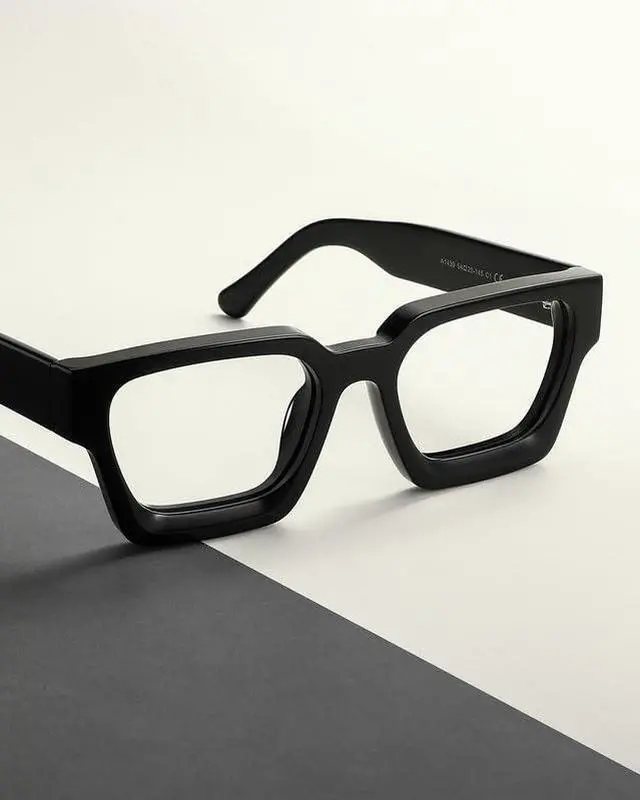 Alt view image 5 of 5 - Blue Light Blocking Glasses - Anti Glare & Eyestrain, 99% Filter, Lightweight Acetate Frame for Gaming/Office/Reading