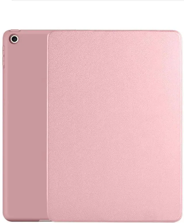 Main image of DuraSafe Cases for iPad Air 4th Air 5th Air 6th Air 11 Gen [Air 4 2020 Air 5 2022 Air 6 2024 ] A2588 A2316 MM6R3LL/A MM6T3LL/A MYHX2LL/A Trifold Soft Shock Proof Magnetic Flip Case - Rose Gold