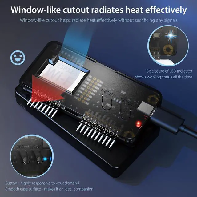 Alt view image 5 of 5 - Wi-Fi Devboard for Flipper Zero (New Black)