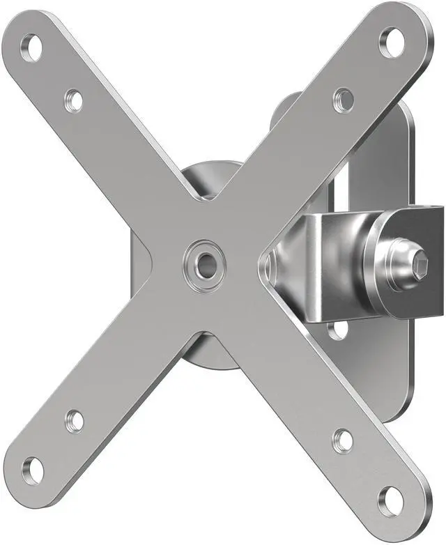 Main image of Stainless Steel Articulating VESA Mount  CTA Low Profile & Articulating VESA 75 x 75 & 100 x 100-mm Mounting Plate for Poles, Walls, and Corners, Weight Capacity 11lbs - For TV's, Monitors & Displays
