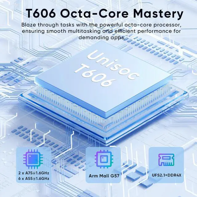 Alt view image 4 of 5 - 11 Inch Tablet with Keyboard, Android 15 Tablets, 12GB+128GB, 1TB Expand, 8000mAh Battery, 5MP+8MP Camera, Dual Band WiFi 6, IPS Touch Screen, Mouse/Stylus/Case/Charger Inside, Great Gift -Black Set