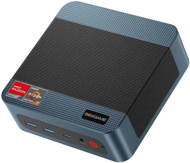 Main image of BOSGAME P3 Mini PC 11 Pro Ryzen 7 6800H Light Gaming Desktop Computers, 32GB DDR5 1TB PCle 4.0 SSD,Dual LAN 2.5G,USB-4,Triple 8K Display, WiFi 6E/BT5.2