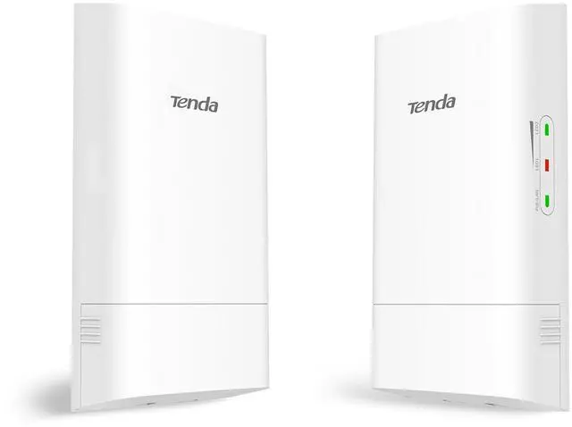 Main image of Tenda O1-5G,867Mbps Point to Point Wireless Bridge Outdoor,CPE Pre-Configured, 5.8GHz Wireless Bridges, 1KM Long Range, IP65 Waterproof Enclosure, Plug & Play Ready(2 Kit)
