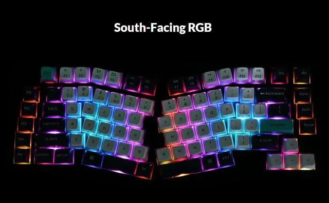 Alt view image 4 of 5 - Keychron Q10 Max Alice 75% Layout Custom Wireless Mechanical Keyboard with Knob, QMK/VIA Programmable 2.4 GHz/Bluetooth/Wired RGB Backlit Aluminum Ergonomic for Mac Windows, Gateron Brown Switch
