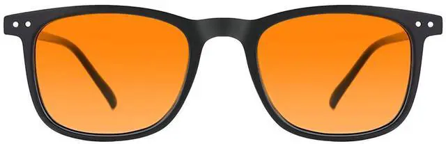 Main image of TIJN Sleep Glasses for Blue Green Light Blocking Dual AR Coatings Amber Lens for Computer Gaming Screen Fatigue & UV Protection