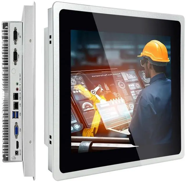 Main image of Nekiuy Industrial Embedded Panel PC, 8GB+256GB Industrial Touch Screen Panel Computer, 2X USB3.0, 5X RS232, 1xRS485 for Factory, Kiosk, Warehouse, 12.1Inches