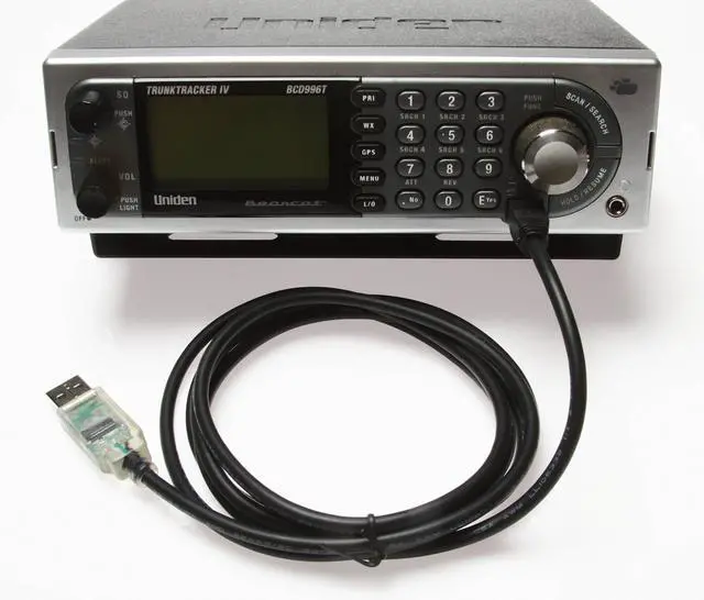 Alt view image 2 of 5 - Wirenest FTDI Programming Cable and Remote Control for Uniden Scanner USB-1 Replacement