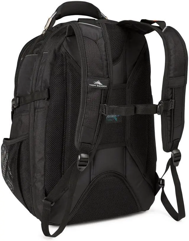 Alt view image 3 of 4 - High Sierra XBT - TSA Laptop Backpack, Black, One Size