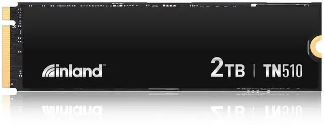 Main image of INLAND 2TB TN510 NVMe SSD Internal Solid State Drive - Gen 5x4, PCIe5.0 M.2 2280, seq. Read Speed up to 10,000 MB/s, for AI Applications, Gaming, and Video Editing