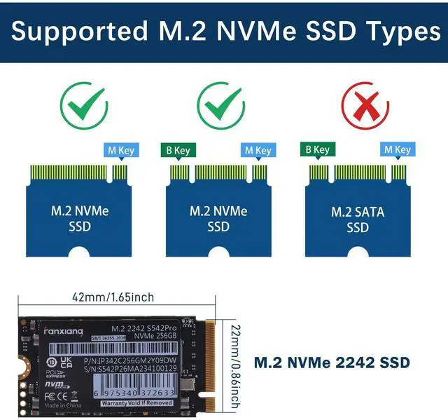 Alt view image 4 of 5 - GeeekPi M.2 NVMe SSD Plus 2.5G Ethernet Adapter for Raspberry Pi 5, W01 U2500 Hat with NVMe SSD Expansion, USB 2.5G Network Port, GPIO Header, Support M.2 NVMe M-Key 2230/2242/2260/2280 SSD