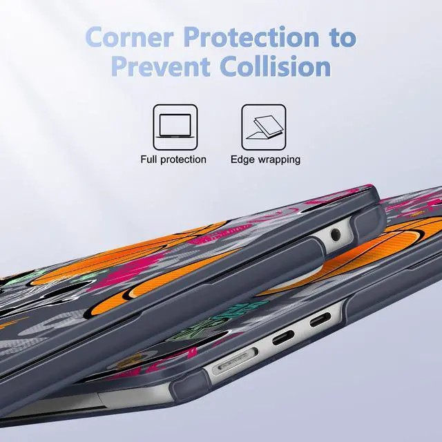 Alt view image 3 of 5 - May Chen Compatible with M4 MacBook Air 15 inch Case 2025 2024 2023 A3241 A3114 M3 A2941 M2 with Liquid Retina Display & Touch ID, Plastic Hard Shell with Keyboard Cover - Boy Baseball