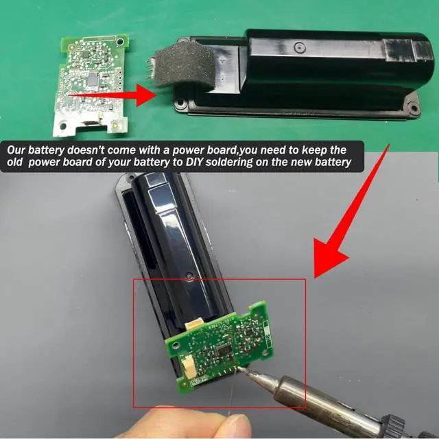 Alt view image 5 of 5 - LUSONBAY 088796 Bluetooth Speaker, Wireless Speaker, Battery for Bose Soundlink Mini 2 088789 088772 080841, 7.4V, 2330mAh/17Wh (DIY Soldering Required)