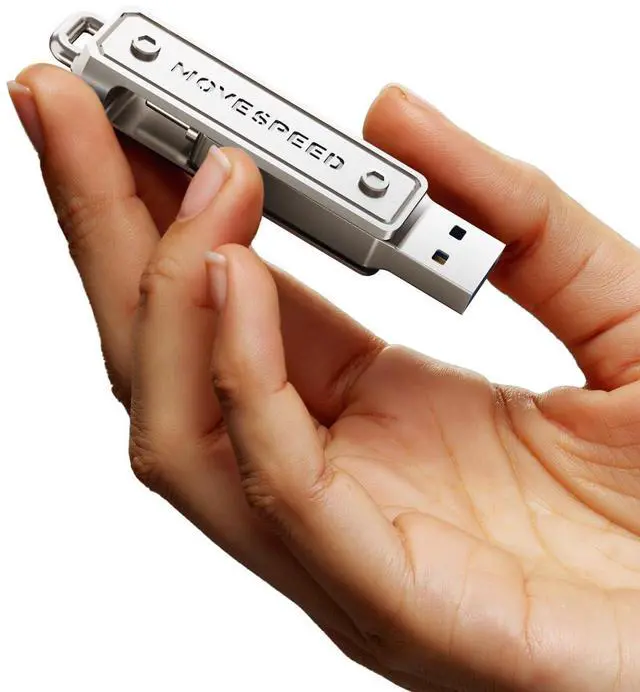 Main image of MOVE SPEED 512GB Memory Stick, 130 MB/s Thumb Drive with Type-C + USB 3.2 Dual Port, High Speed Pendrive Compatible with 3.1/3.0/2.0 for iPhone 16/15 Series, Android, MacBook/Pro/Air(1 Pack)