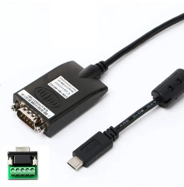 Main image of UTEK UT-890-TC USB Type-C to RS-485/422 Serial Converter with ESD Protection