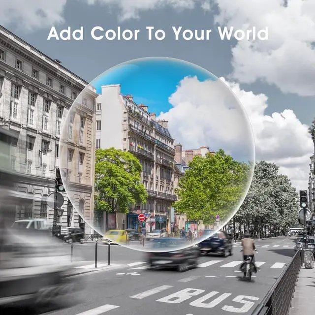 Alt view image 2 of 5 - Khirhf Color Vision Deficiency Correcting & Enhancing Glasses for Red Green Colour Blindness