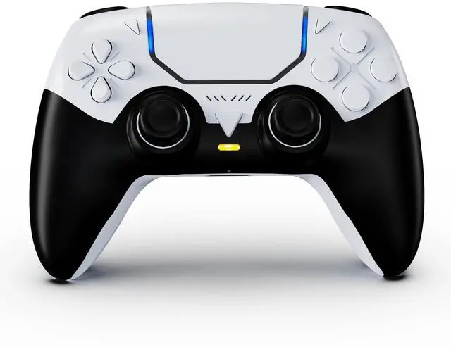 Main image of SWVOE Controller for P5, Wireless P 5 Remote Compatible with P 5/PC/Steam Deck, Support Programmable, Vibration, 6-Axis Sensor, Speaker, Mute, and Audio Jack (White)