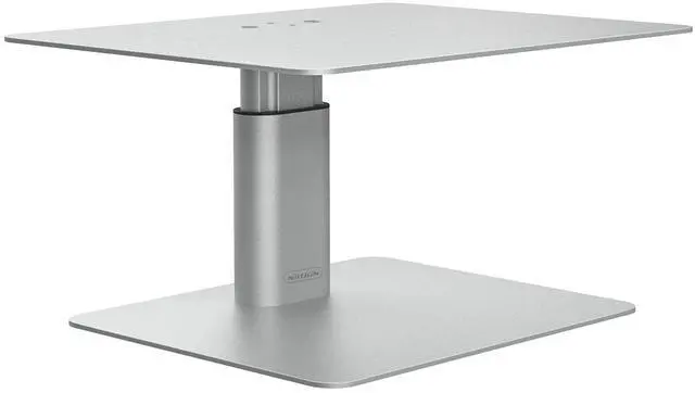 Main image of Nillkin Monitor Stand for Desk, Adjustable Height Computer Monitor Stand, Ergonomic Aluminum Computer Stand for Desktop Monitor, iMac,MacBook, Dell, HP, Lenovo and other Screen Display, Silver
