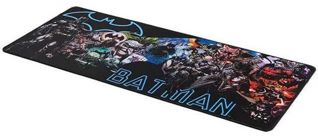 Alt view image 4 of 5 - DC Comics Batman XXL Mouse Pad 35 in x 15.7 in - Gift Batman Gaming Desk pad 90 cm x 40 cm - Official Licensed
