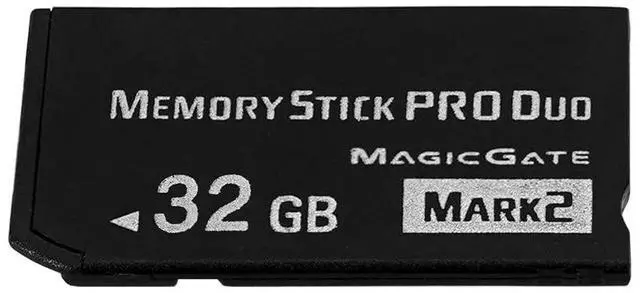 Alt view image 2 of 5 - 32GB Memory Stick Pro Duo MagicGate Mark2 High - Capacity Memory Card for Enhanced Storage