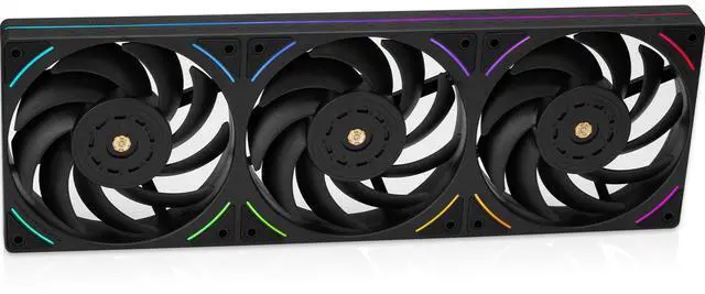 Main image of Thermalright TL-UB36 360mm Single-Frame PC Cooling Case Fans - PWM 2150 RPM Speed | ARGB Lighting | High Airflow | Single Modular Cable, for Chassis  Liquid Cooler (Black)