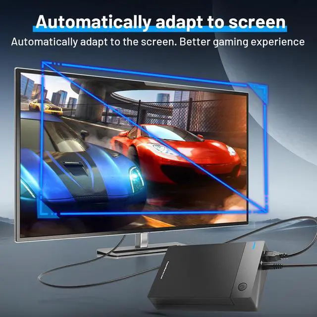 Alt view image 5 of 5 - Kinhank 12tb Retro Game Hard Drive with 96000+ Games, Retro Game Consoles Compatible with 400+ Emulators, 6000+3D Games, Portable Game Hard Drive Disk Compatible with Win 7/8/10/11