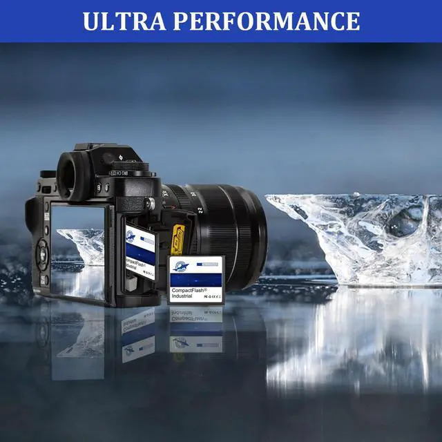 Alt view image 3 of 5 - Dogfish Compact Flash Memory Card 2GB 2 Pack High Performance Industrial CF Type I Card FAT16 for Industrial Equipment and Vintage Digital Cameras