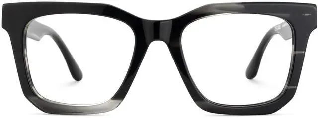 Main image of Zeelool Trendy Square Blue Light Blocking Glasses for Men TV Phone Computer Gaming Glasses Nichole ZJGA245089-02 Black