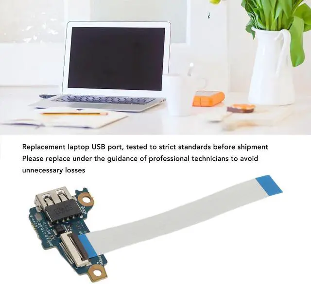 Alt view image 3 of 5 - Sxhlseller Replacement USB Board with Flat Ribbon Cable for HP ProBook 450 G6 DA0X8JTB8D0 - Durable Laptop Accessories