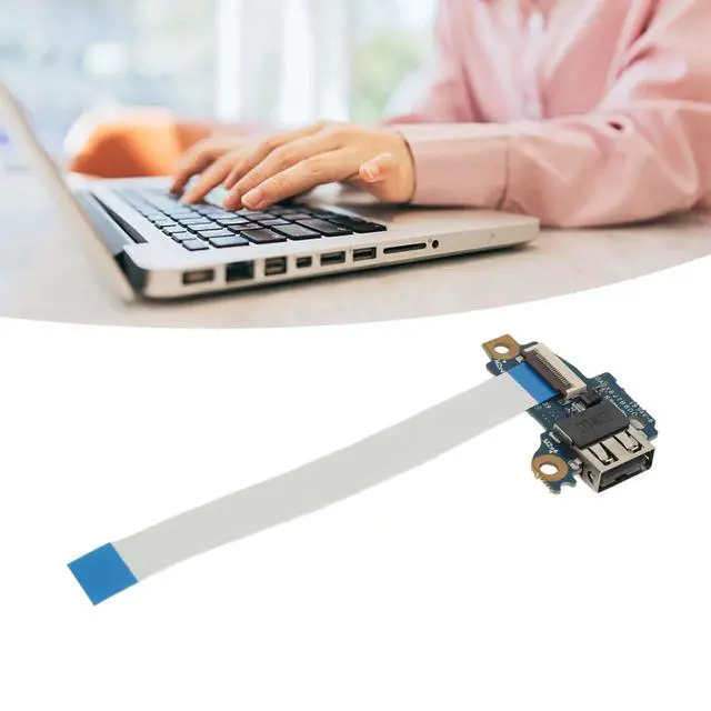 Alt view image 5 of 5 - Sxhlseller Replacement USB Board with Flat Ribbon Cable for HP ProBook 450 G6 DA0X8JTB8D0 - Durable Laptop Accessories