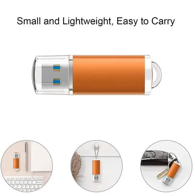 Alt view image 3 of 5 - K&ZZ 32 GB Flash Drive 5 Pack USB Flash Drives 3.0 USB Drive 32GB 3.0 Thumb Drive with LED Indicator 32G Memory Stick Pen Drives USB Storage Multipack