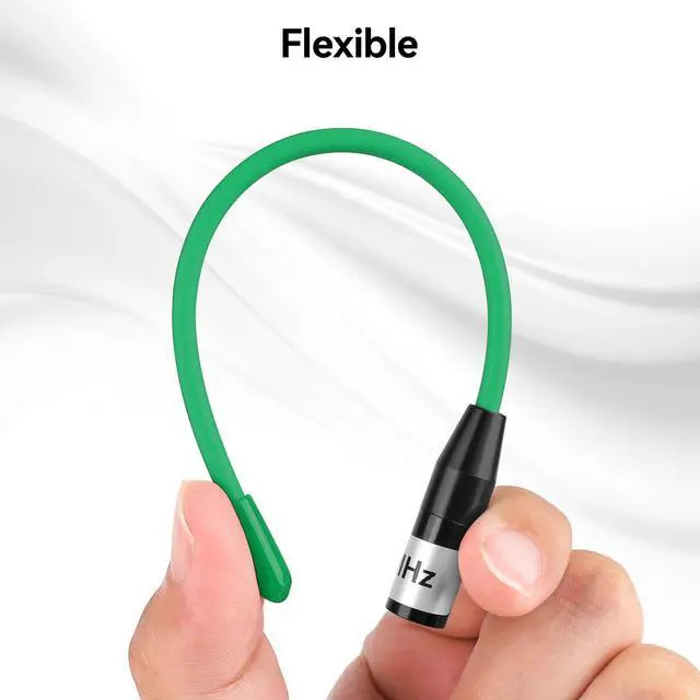 Alt view image 4 of 5 - 2PCS Meshtastic LoRa Antenna 915MHz 10dBi Gain - Omni SMA Male Connector 17cm Long Range Soft Whip Antenna (Green)