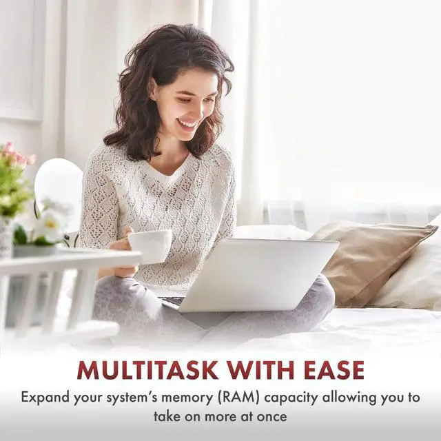 Alt view image 4 of 5 - A-Tech 32GB (2x16GB) DDR4 3200 MHz SODIMM PC4-25600 (PC4-3200AA) CL22 Non-ECC Laptop RAM Memory Modules