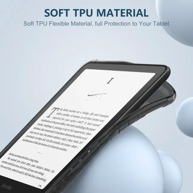 Alt view image 4 of 5 - Kindle Paperwhite Case 12th Generation 2024 - Slim Lightweight 7 Inch Book Cover with Auto Sleep/Wake | Protective Folio for Kindle Paperwhite 12th Gen,Deer