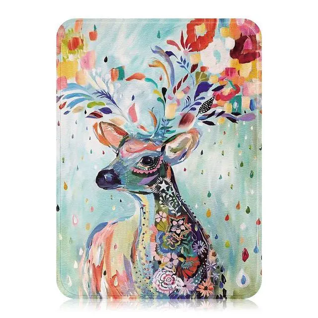 Alt view image 2 of 5 - Kindle Paperwhite Case 12th Generation 2024 - Slim Lightweight 7 Inch Book Cover with Auto Sleep/Wake | Protective Folio for Kindle Paperwhite 12th Gen,Deer