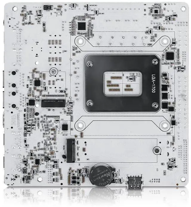 Alt view image 2 of 5 - Q670 NAS Motherboard ITX Firewall Mainboard for 12/13/14th Gen LGA1700 2*DDR5 2 * 2.5G LAN 1*PCIE5.0x16 Max 8*SATA 6*M.2 NVMe 2X Intel 2.5G Network Port (Motherboard)