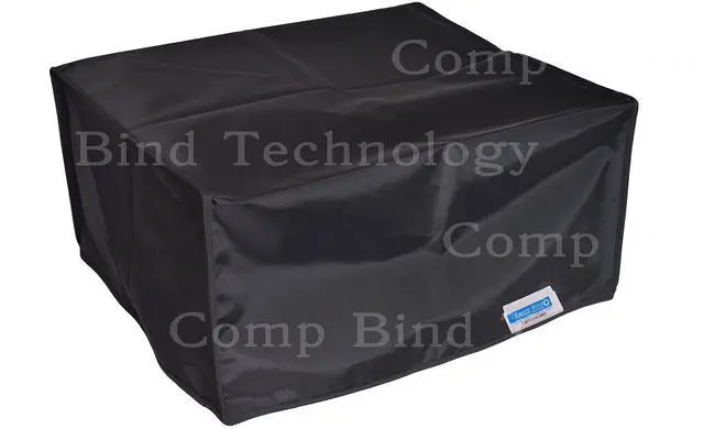 Alt view image 3 of 3 - Comp Bind Technology Dust Cover Compatible with HP OfficeJet Pro 8610 Printer, Black Nylon Anti-Static Cover Dimensions 19.7''W x 18.5''D x 12''H by Comp Bind Technology