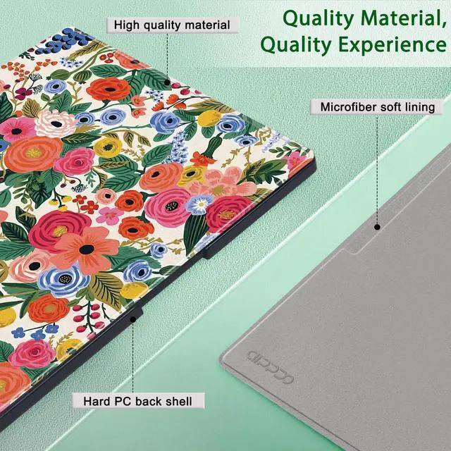 Alt view image 5 of 5 - Aippdo Case for Remarkable Paper Pro Tablet 11.8" (Released in 2024), Hard Back Shell Protective Book Folio Cover with Built-in Pen Holder, with Auto Sleep/Wake Function.