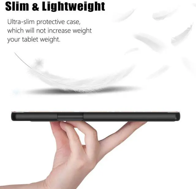 Alt view image 5 of 5 - E NET-CASE Case for Remarkable Paper Pro Move 7.3", Skin Touch Feeling Book Folio Cover with Built-in Pen Holder for Remarkable Paper Pro Move 7.3" 2025 Released (Pink Love)