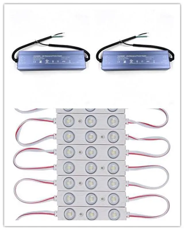 Main image of LED Module DC12V Cool White 10000K 1.32W Module Strip Light with Power Supply
