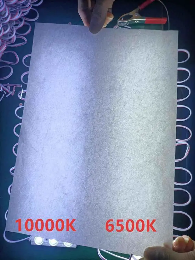 Alt view image 3 of 5 - LED Module DC12V Cool White 10000K 1.32W Module Strip Light with Power Supply