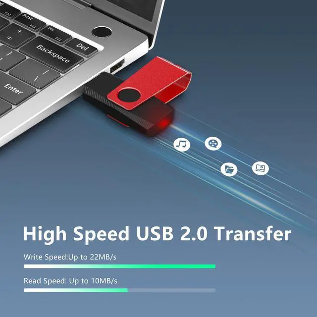 Alt view image 2 of 5 - AGECASH Thumb Drive 8GB USB Flash Drive 100 Pack, Bulk USB 2.0 Flash Drives Pack of 100 Jump Drive Multipack 8GB Memory Stick with Lanyard and Label (Multicolor, 8 GB)