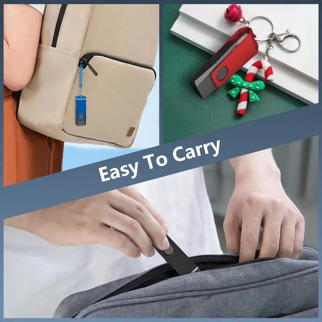 Alt view image 4 of 5 - AGECASH Thumb Drive 8GB USB Flash Drive 100 Pack, Bulk USB 2.0 Flash Drives Pack of 100 Jump Drive Multipack 8GB Memory Stick with Lanyard and Label (Multicolor, 8 GB)